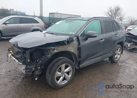 2020 Toyota Rav4 Hybrid Limited z USA, uszkodzony, nr VIN 4T3DWRFV2LU006700